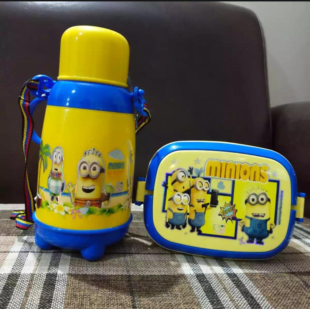 "Water Bottle & Lunch Box Combo - Hot & Cool Insulation" - Image 3