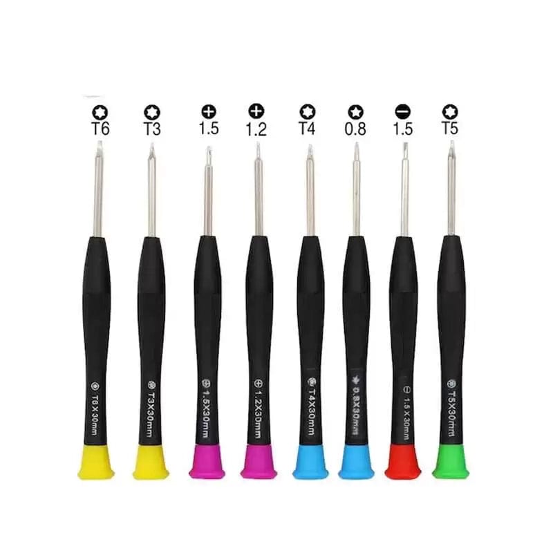 Screwdriver Set 8 in 1 SW‑6308A | Mobile Repairing Kit | Torx, Star, Cross & Slotted Screwdrivers - Image 3