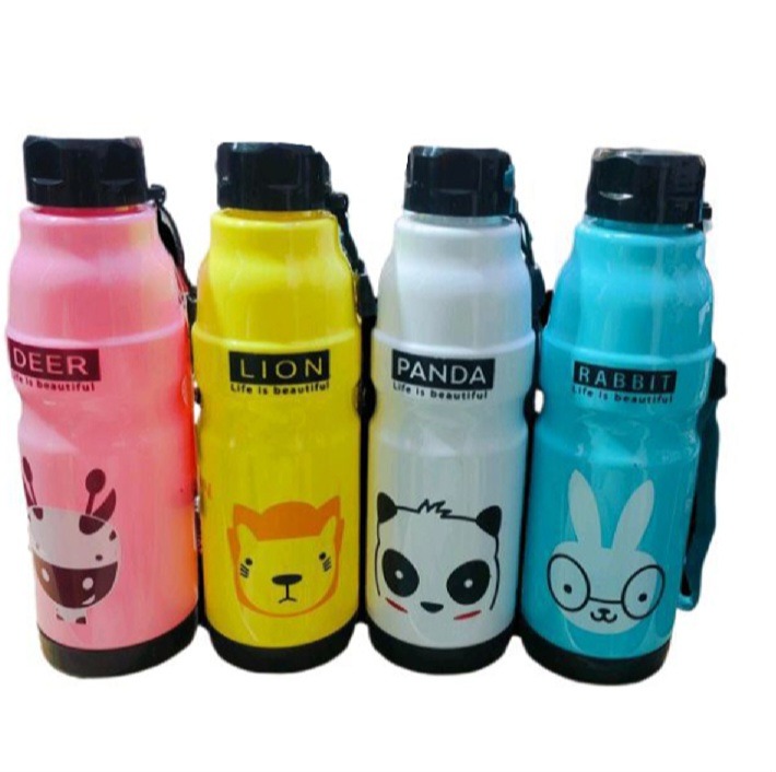 Commando Water Bottle – 500ml Leakproof BPA-Free Sports & Travel Bottle (Random Color & Design) - Image 3