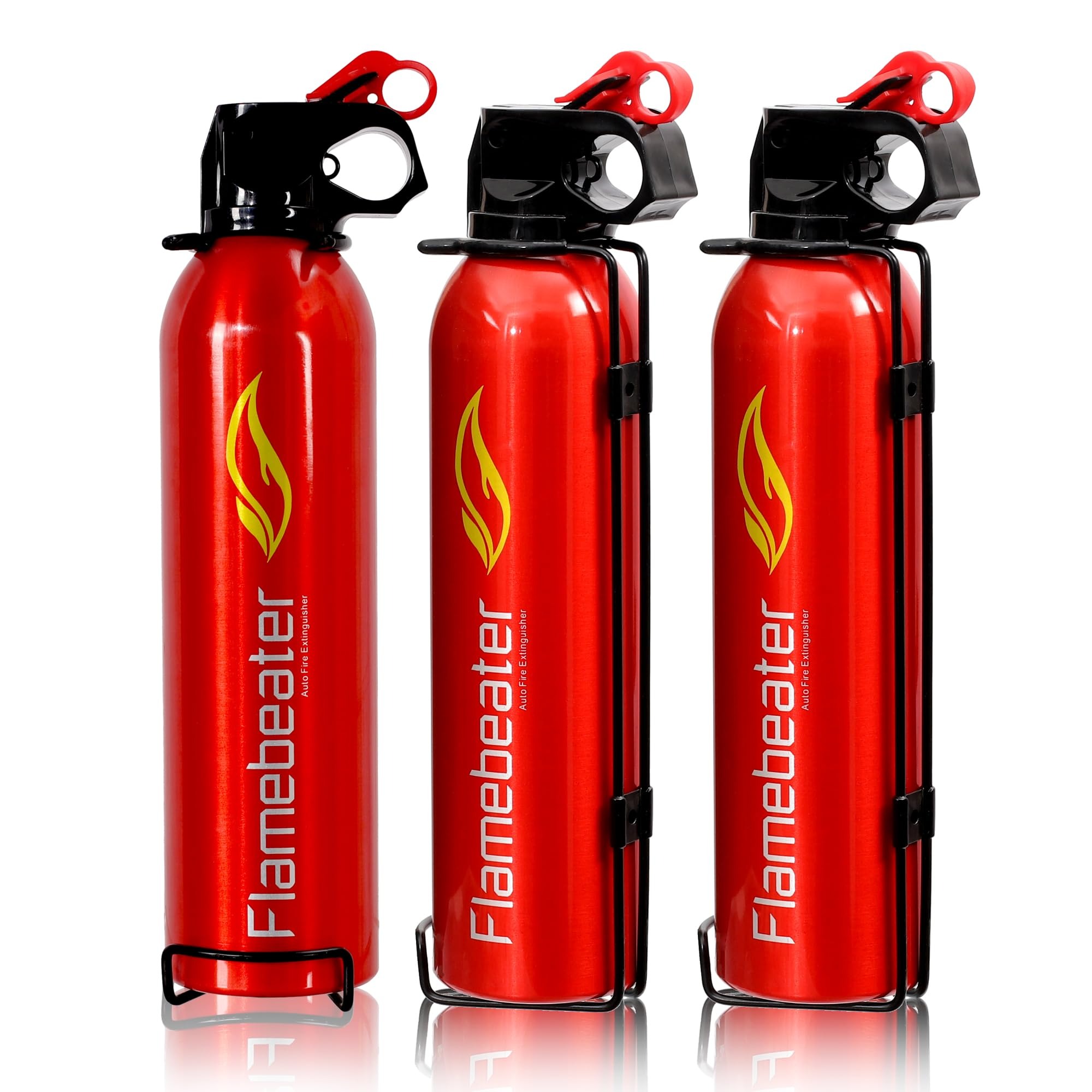 Flamebeater Portable Fire Extinguishers Auto And Home Use Compact Safe And Reliable Design | Random Color - Image 2