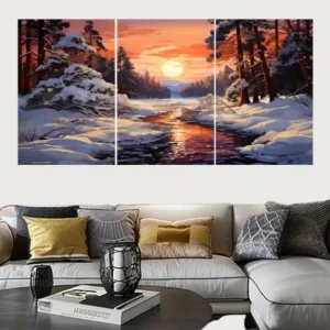 Set of 3 Motivational Wall Art Frames – 8x11" MDF Wooden Phototiles with Sticky Tape for Easy Wall Mounting