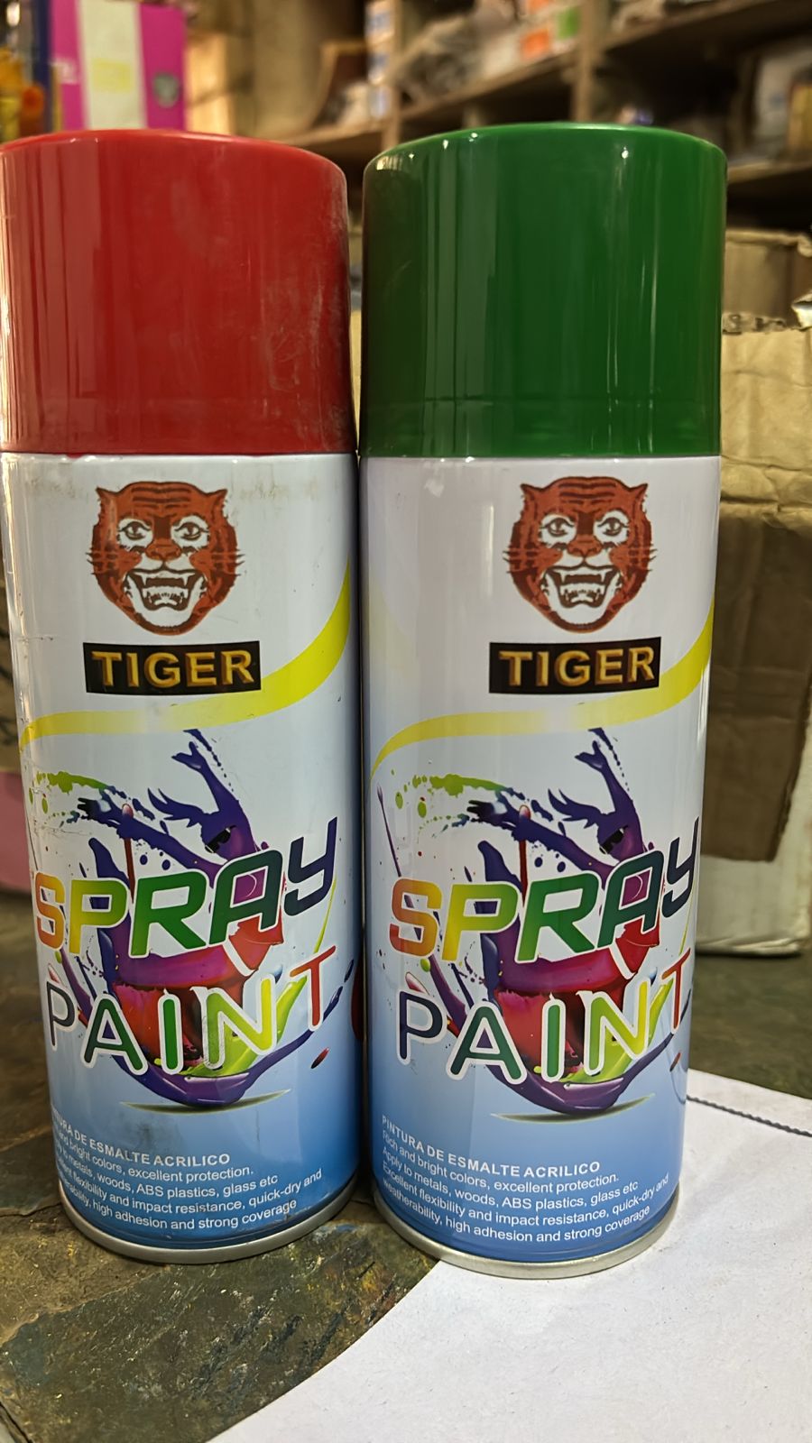 Tiger Spray Paint – Multi-Purpose Fast Drying Spray Paint for Metal, Wood & Plastic - Image 2