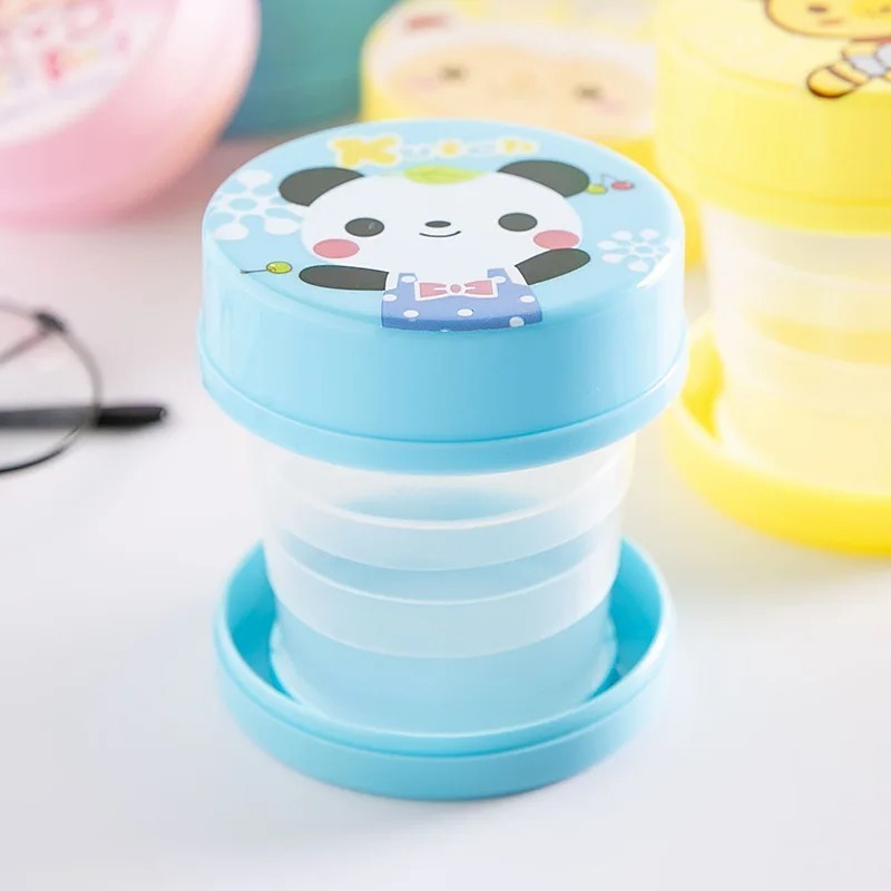 Portable Plastic Magic Glass for Kids – Durable Water Drinking Mug for School, Travel & Everyday Use – Lightweight & Safe Cup (Random Color) - Image 3