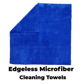 Edgeless Microfiber Cleaning Towels | 40×40 cm | 450 GSM | Ultra Soft & Durable ( Random Colour) - Image 4
