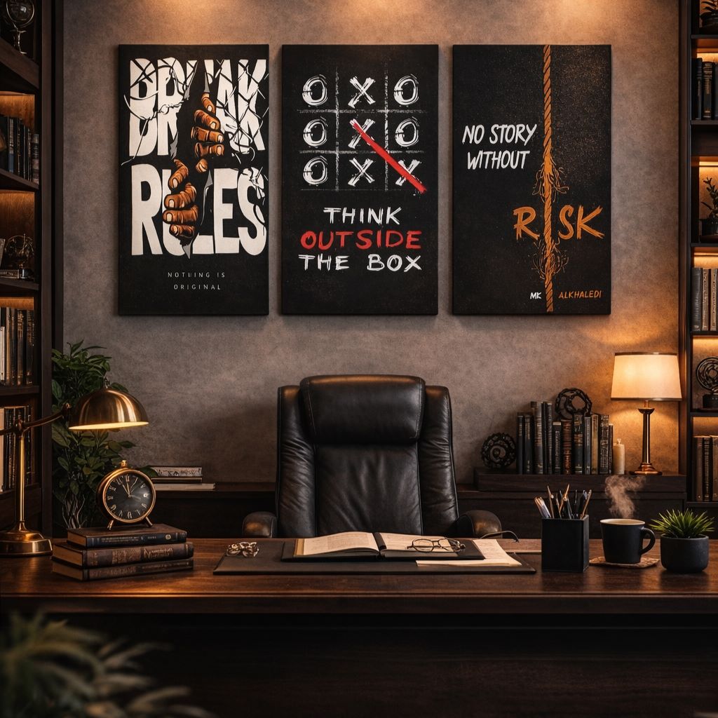 Set of 3 Premium Wall Art Photo Tiles – Modern Home Decor Sets 8x11
