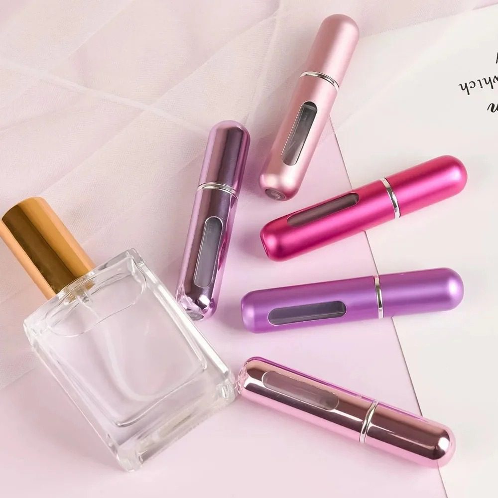 Refillable Mini Perfume Spray Bottle Spray Atomizer 5 Ml | Portable, Leak-Proof, And Stylish (Random Color) - Image 5