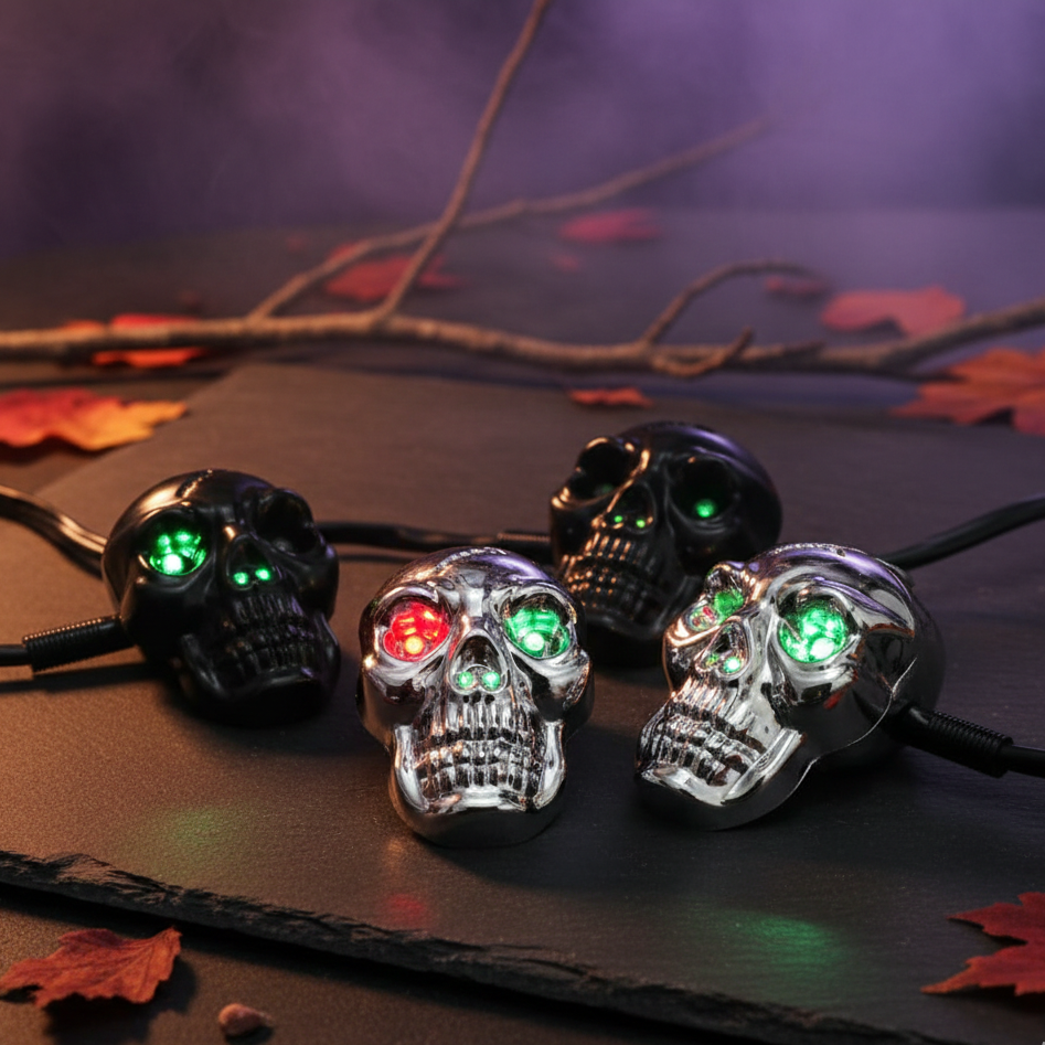 Special Decoration Fancy Stylish Skull Shape Motorcycle Indicators - Image 3