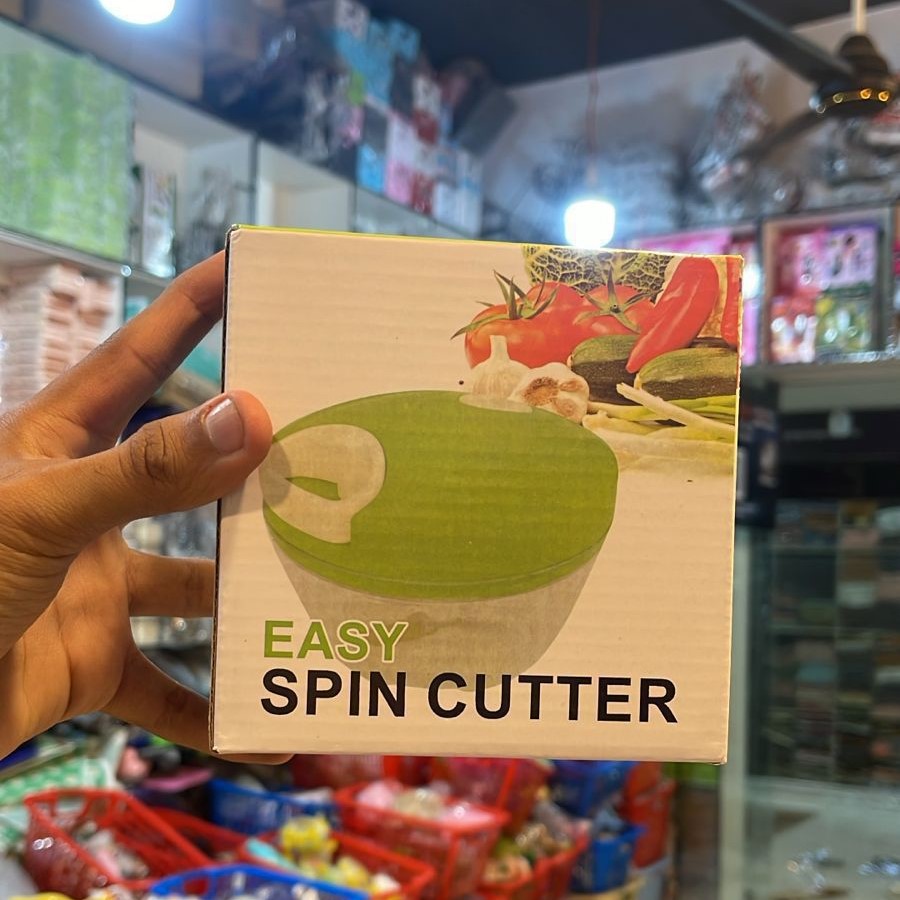 Best Quality Manual Spin Cutter For Kitchen Hand Pulled Chopper Grinder Slicer For Vegetables Fruits Onions Garlic And Salad - Image 5