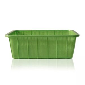 Multipurpose Rainbow Storage Baskets Large Size | Durable Plastic Organizer
