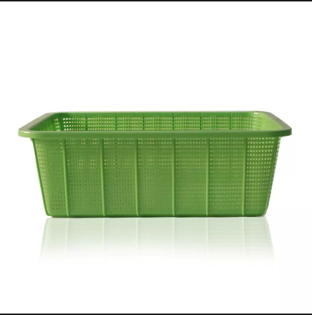 Multipurpose Rainbow Storage Baskets Large Size | Durable Plastic Organizer