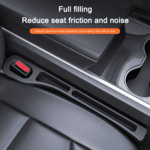 Universal Car Seat Gap Filler Organizer 2 PCS – PU Leather Car Seat Storage Box | Waterproof Auto Interior Pocket | Anti-Drop Gap Plug for Phone, Coins, Keys Ratings 12