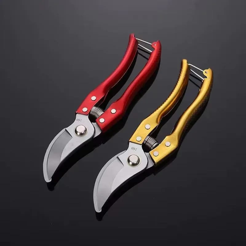 High Carbon Steel Pruning Shears Cutter – Stainless Steel Gardening Scissor for Plant & Branch Cutting - Image 3