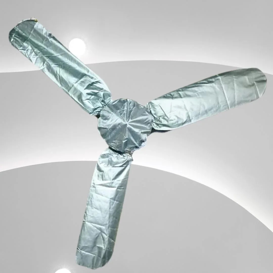 Ceiling Fan Cover Dust Proof Lightweight Durable Washable Easy To Install Protects Against Dust Dirt Stains - Image 2