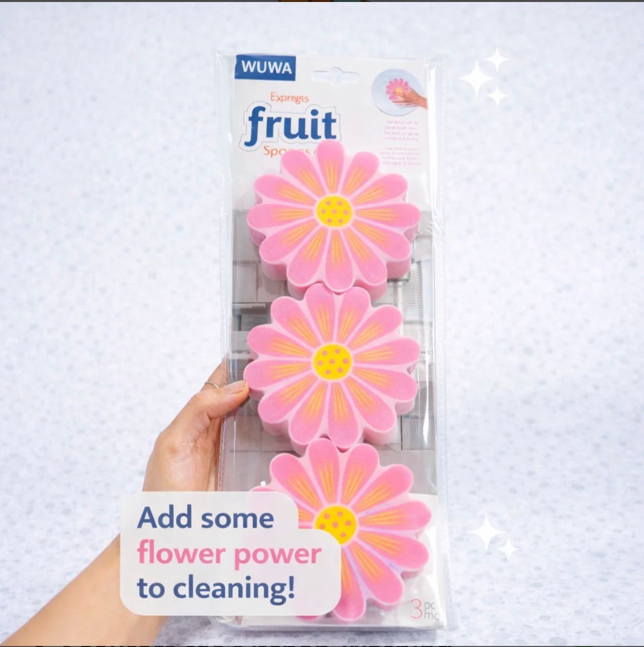 Zidello Soft Non-Scratch Cleaning Sponges & Scourers for Kitchen Washing (Random Design) - Image 4