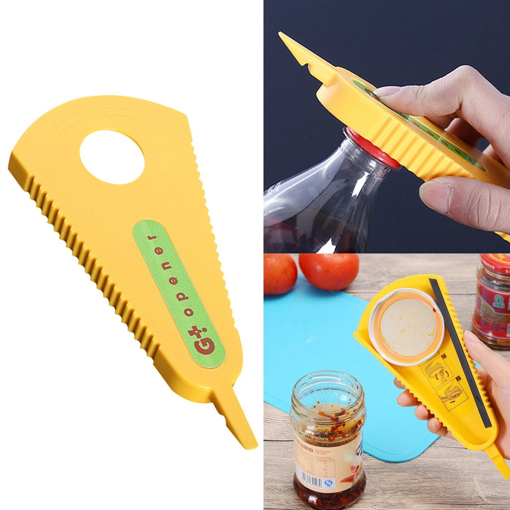 Multifunction Manual Can & Bottle Opener – Non-Slip Lid & Jar Opening Tool - Image 3