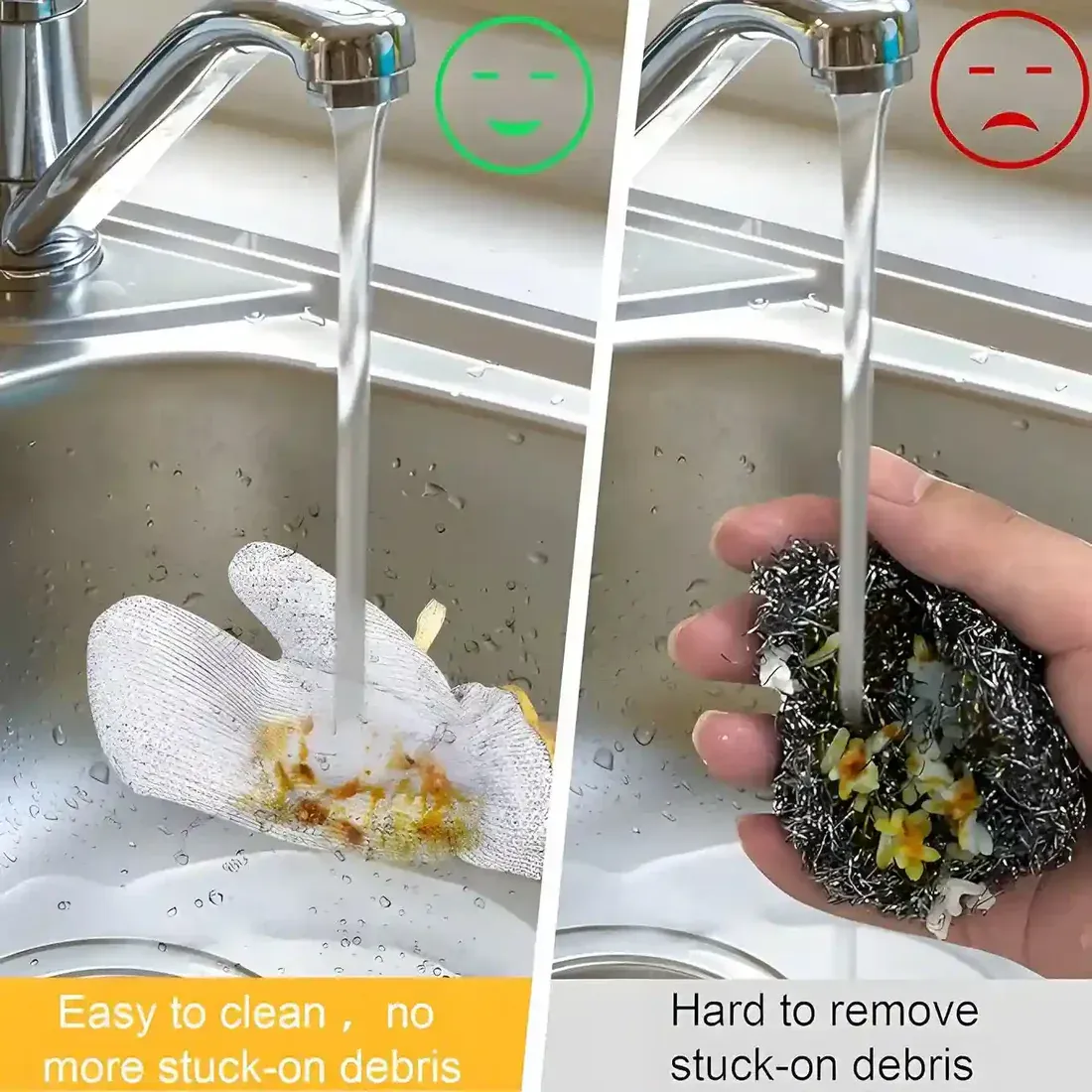 Title: Heavy-Duty Silver Heat-Resistant Oven Mitts – Professional Grade Kitchen Safety (Pair) - Image 4