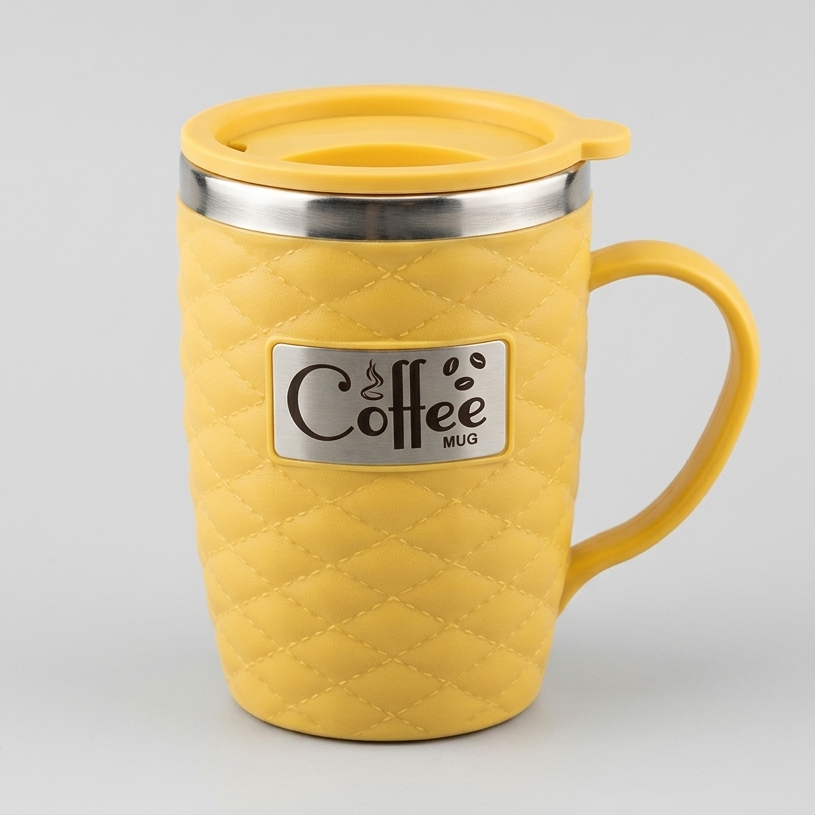 Eco Sip Stainless Steel Coffee Mug 400ml – Insulated Travel Cup BPA Free - Image 2