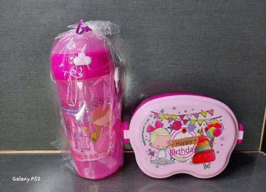 Water Bottle with Lunch Box: Perfect for On-the-Go