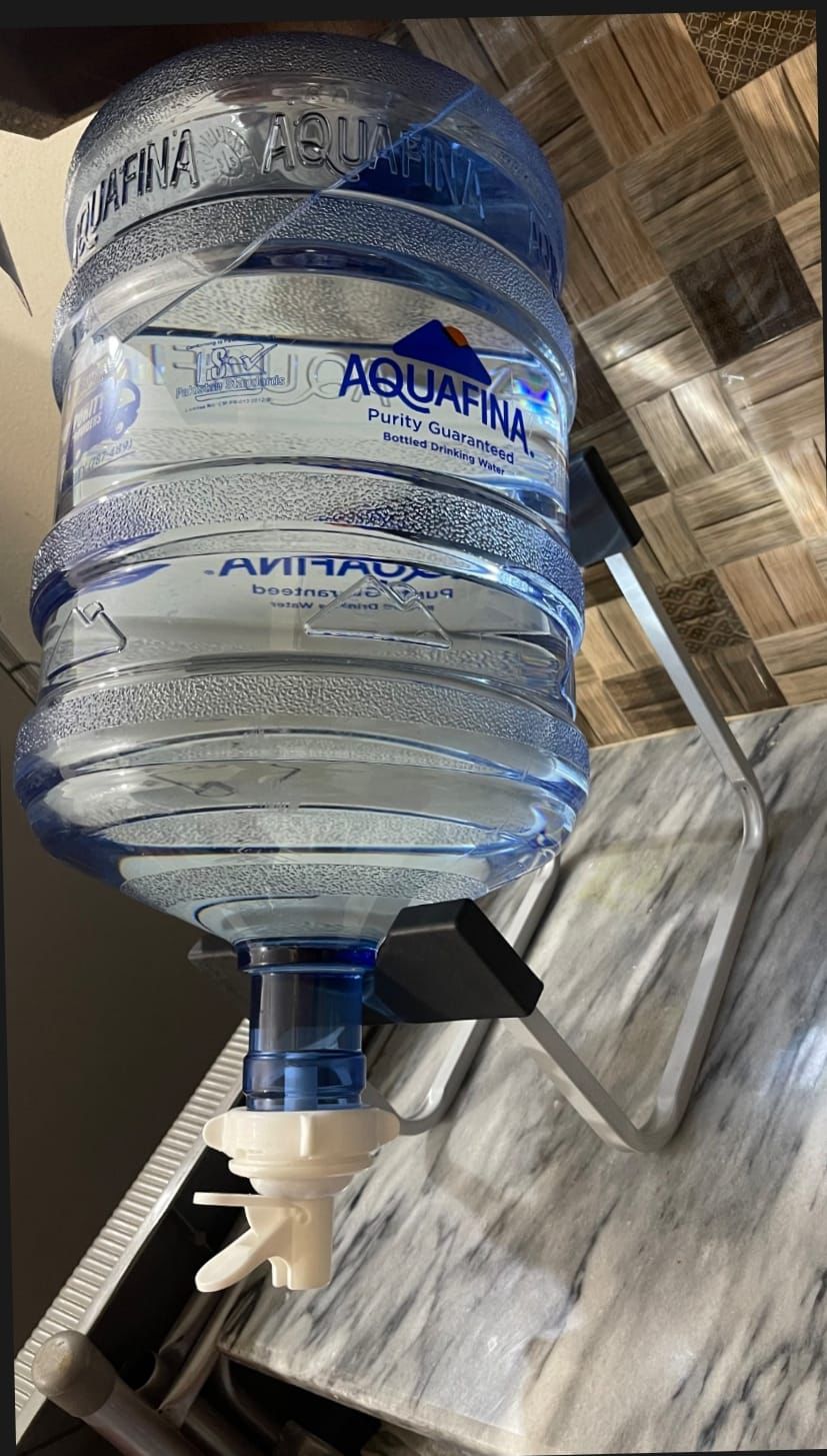 High‑Quality Water Bottle Stand | Metal Rack Dispenser | Durable & Stable Holder for Home & Office | 19 Ltr bottle stand with nozzle - Image 3