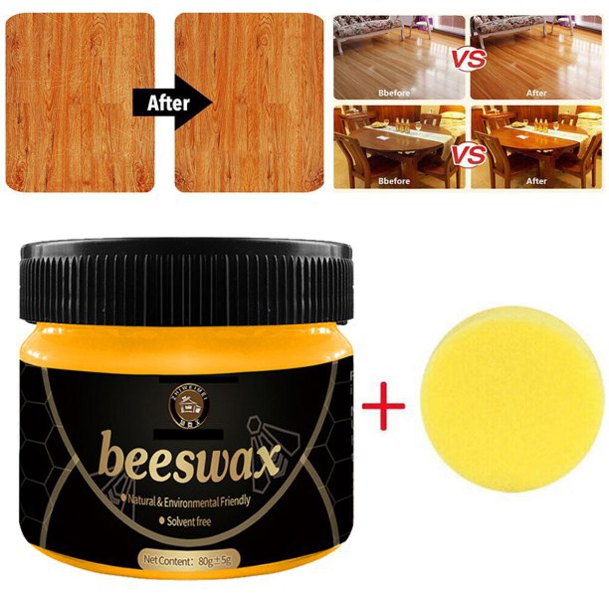 Mintiml Natural Beewax Wood Polish | Multi‑Purpose Furniture Care | Restores & Protects - Image 2