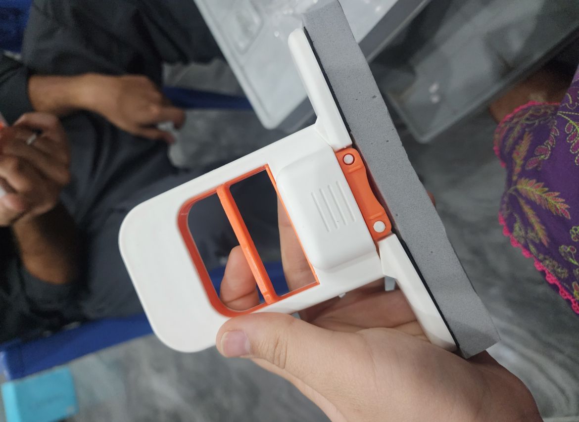 Foldable Mini Mop | Portable Desktop Wet & Dry Cleaning Mop | Self‑Squeezing - Image 5
