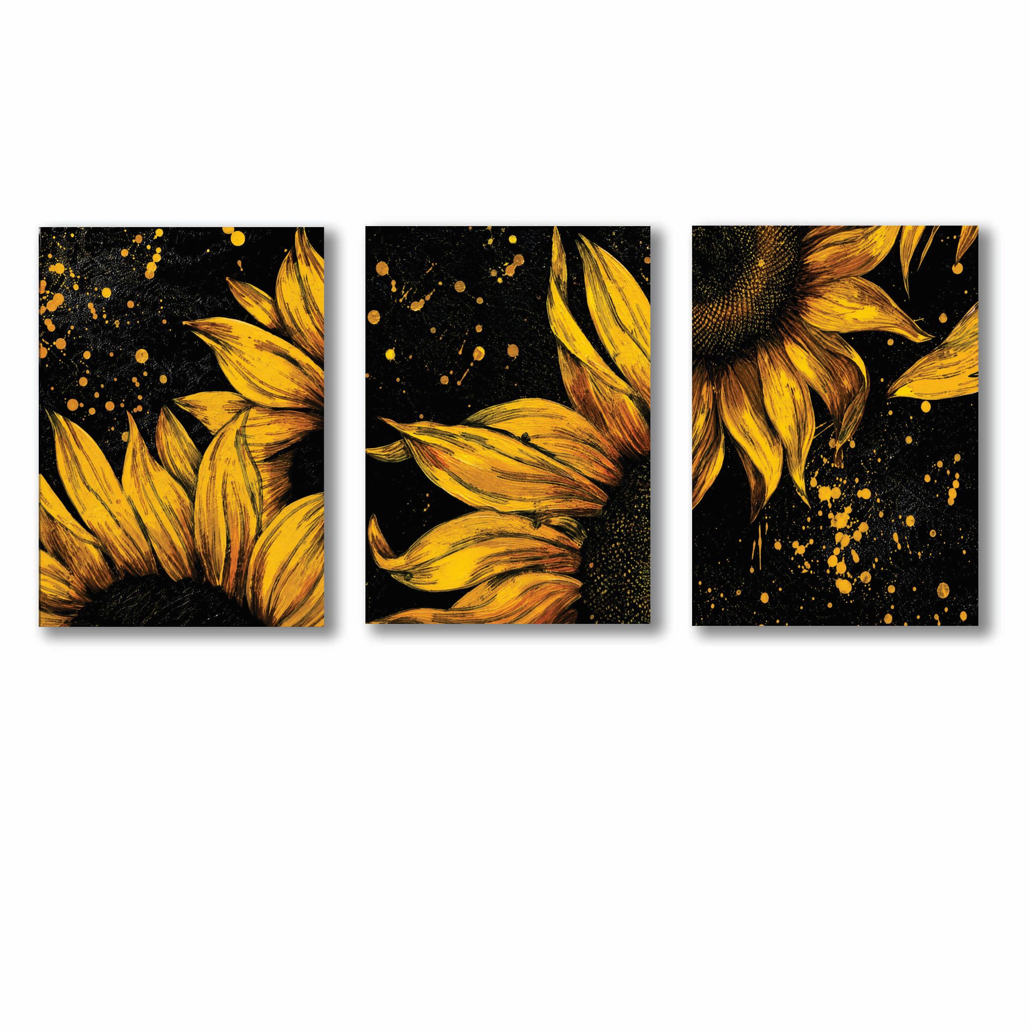 Set of 3 Premium Wall Art Photo Tiles – Modern Home Decor Sets 8x11 - Image 2