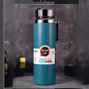 Elegant 800ml/1000ml Thermal Stainless Steel Bottle – Vacuum Insulated Leakproof Water Bottle | Random Color