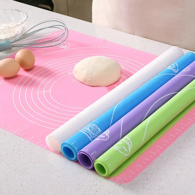Silicone Baking Roti Mat | Heat Resistant | Non‑Stick Dough Pad with Measurements | Random Color - Image 4