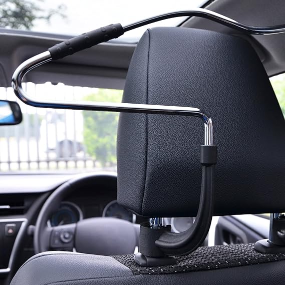 Car Back Seat Coat Hanger – Keep Clothes Neat and Organized - Image 3