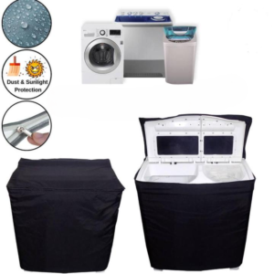 Twin Tub Washing Machine Cover Waterproof cover for Double Tub Washing Machine All Brands Supported Anti Sunshine