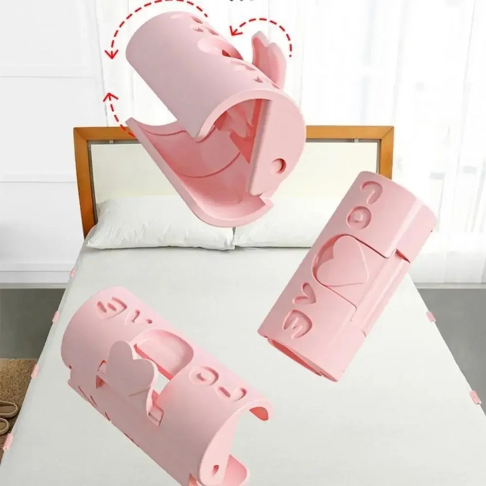 5Pcs BedSheet Clips | Non‑Slip Plastic Clamps | Quilt, Blanket, Curtain & Cover Holder Buckles (Random colour) - Image 2