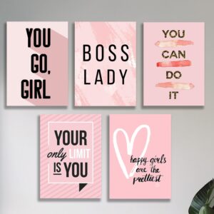 Set of 5 Premium Wall Art Photo Tiles – Modern Home Decor Sets 8x11