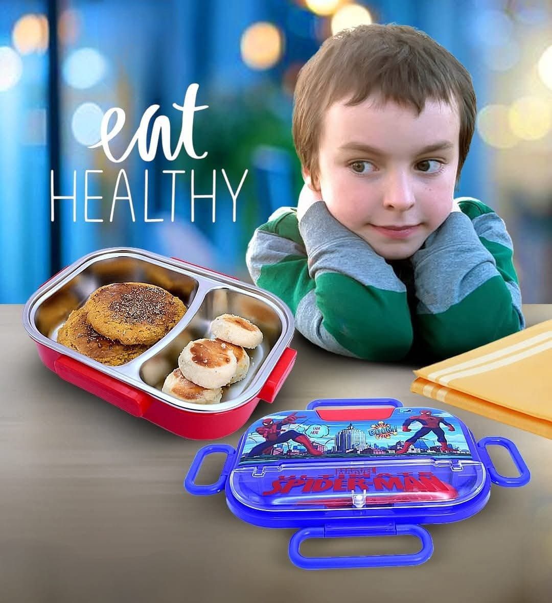 Double-Walled Insulated Lunch Box - Perfect for Work, School & Outdoor" - Image 3