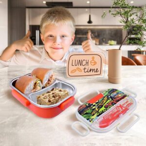 Double-Walled Insulated Lunch Box - Perfect for Work, School & Outdoor"