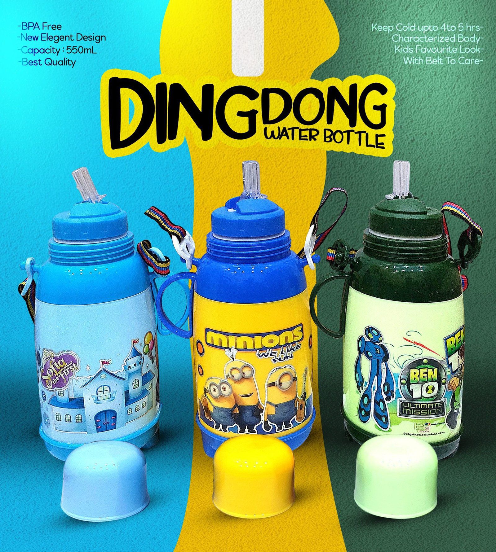 "Insulated Water Bottle - Keeps Drinks Hot or Cold for Hours | Durable & Leak-Proof" - Image 5