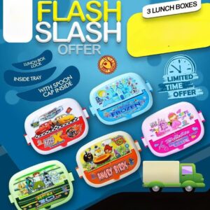Double Partition Lunch Box - BPA-Free & Leak-Proof
