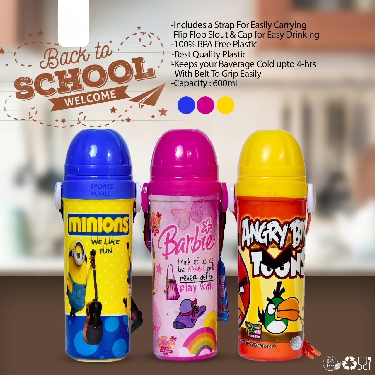 Hot and Cool insulated Water Bottle