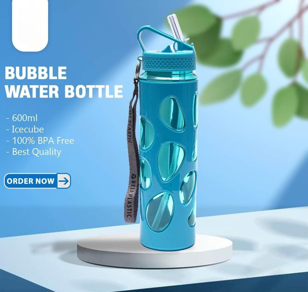 Kids Water Bottle 600ml - BPA-Free, Leak-Proof & Fun Designs"