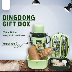 "Water Bottle & Lunch Box Combo - Hot & Cool Insulation"