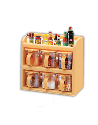 6 Pcs Masala Spice Set - Kitchen Organizer for Every Cooking - Image 2