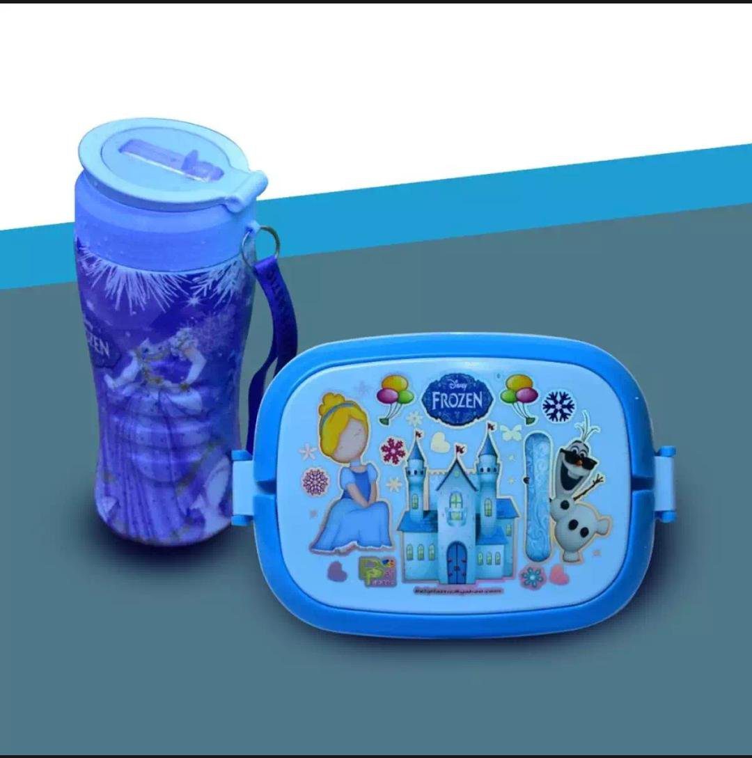 "Water Bottle & Lunch Box Combo - Stay Hydrated & Nourished On-The-Go" - Image 2