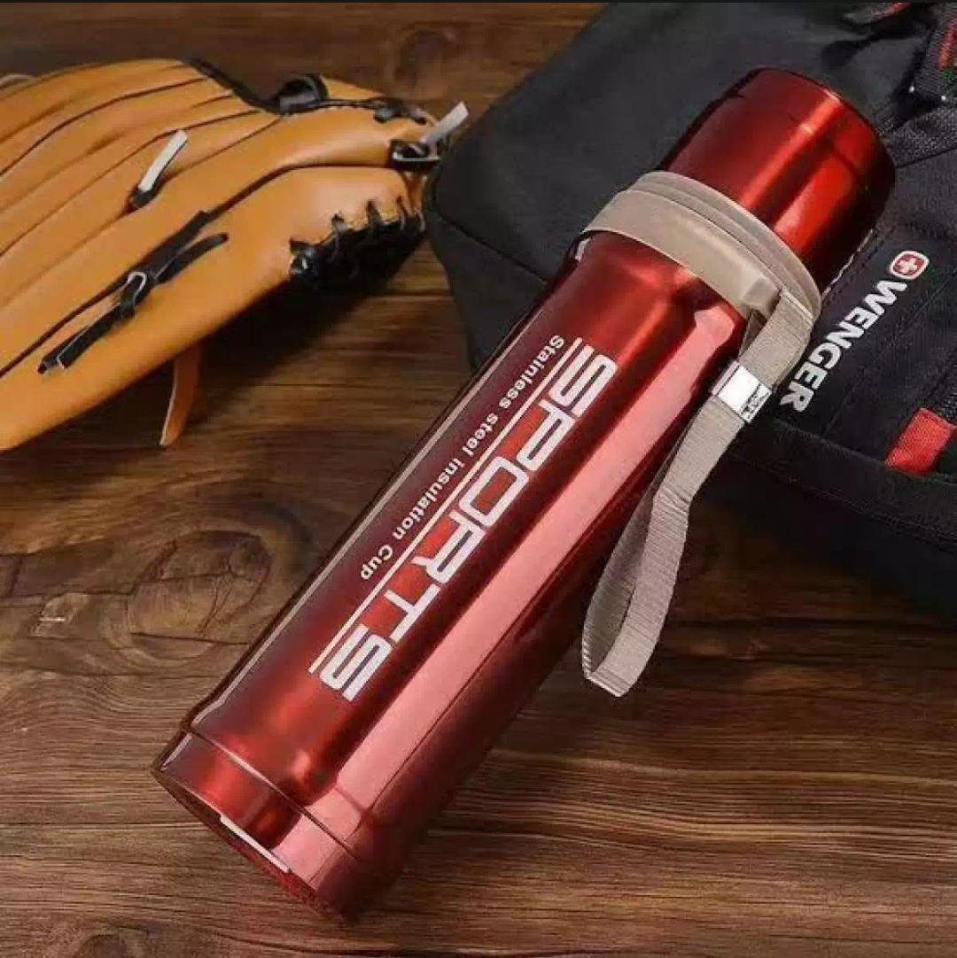 Stainless Steel Insulated Water Bottle - Keeps Drinks Hot/Cold - Image 2