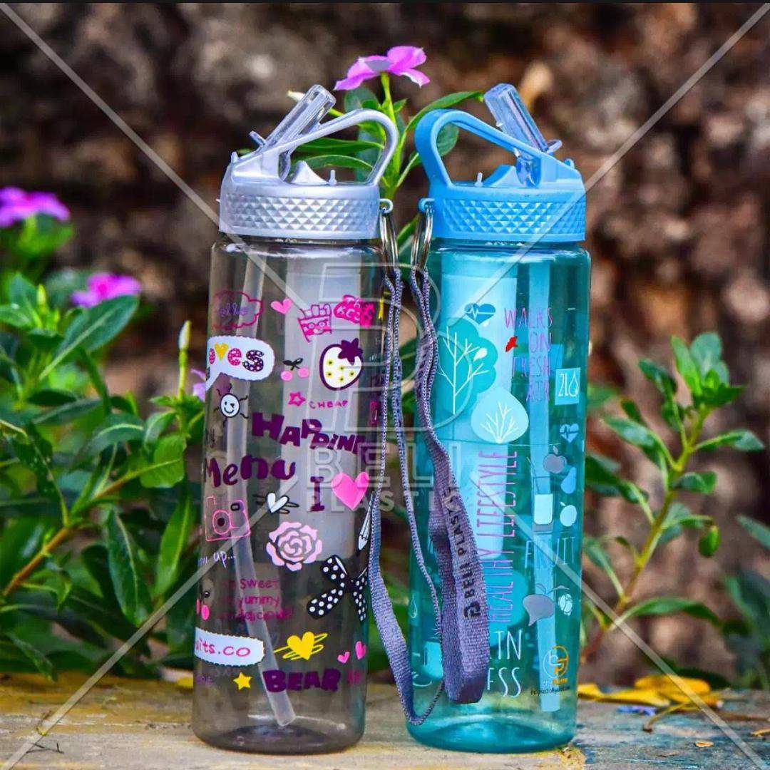 WATER BOTTLE WITH ICE CUBE : Perfect for Travel - Image 3