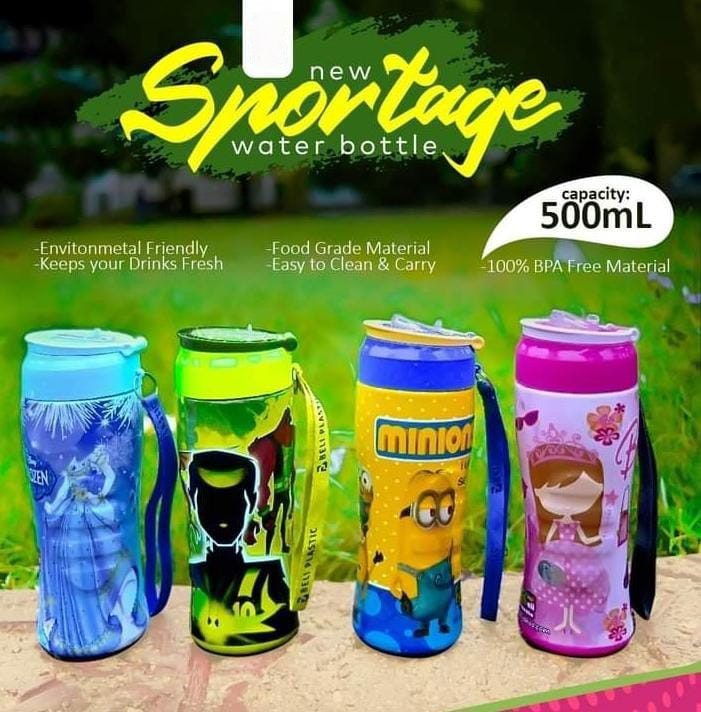 WATER BOTTLE FOR KIDS 550ML- Perfect for daily use - Image 5