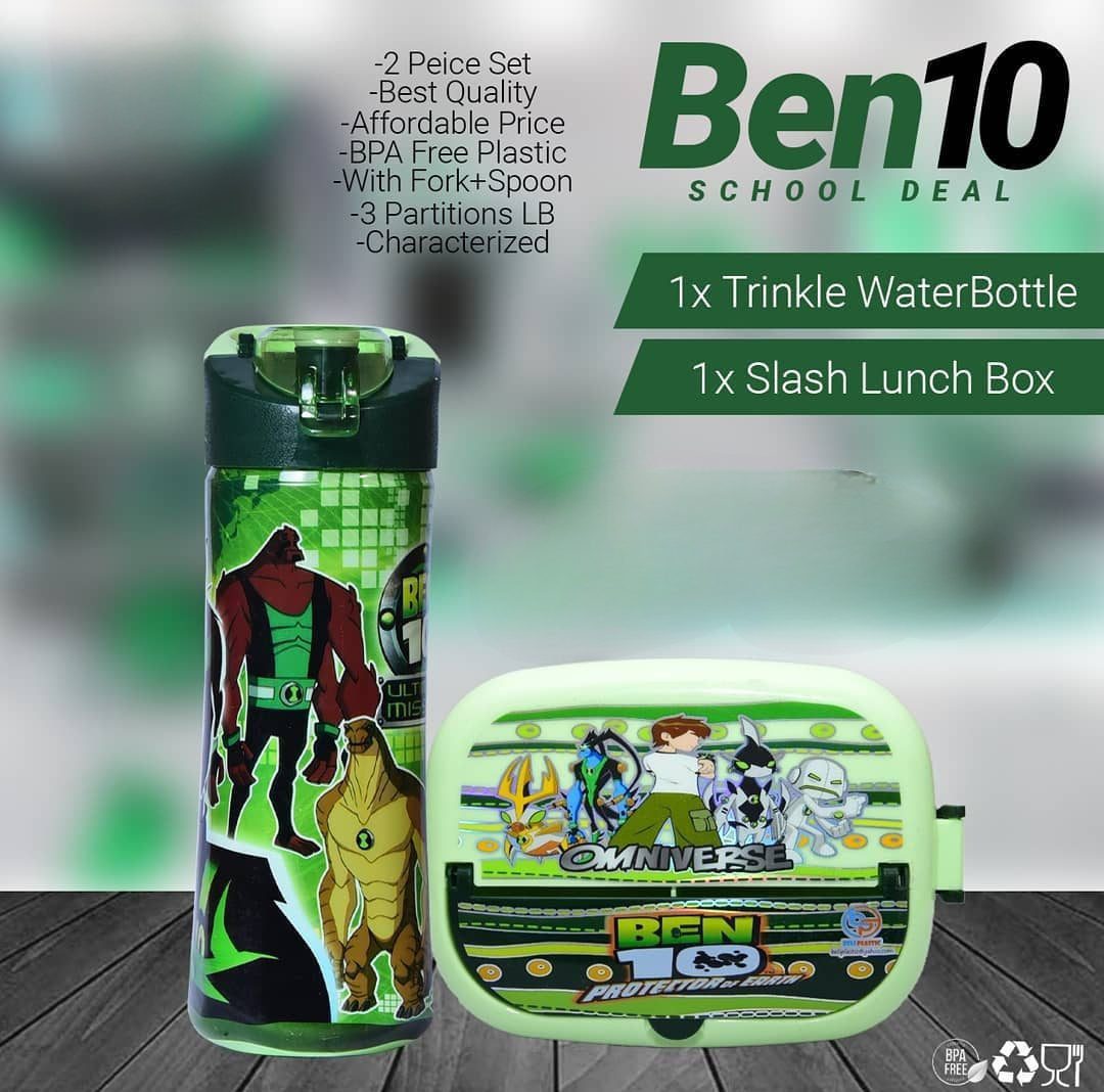 Water Bottle & Lunch Box Combo: Hydrate & Nourish: - Image 2