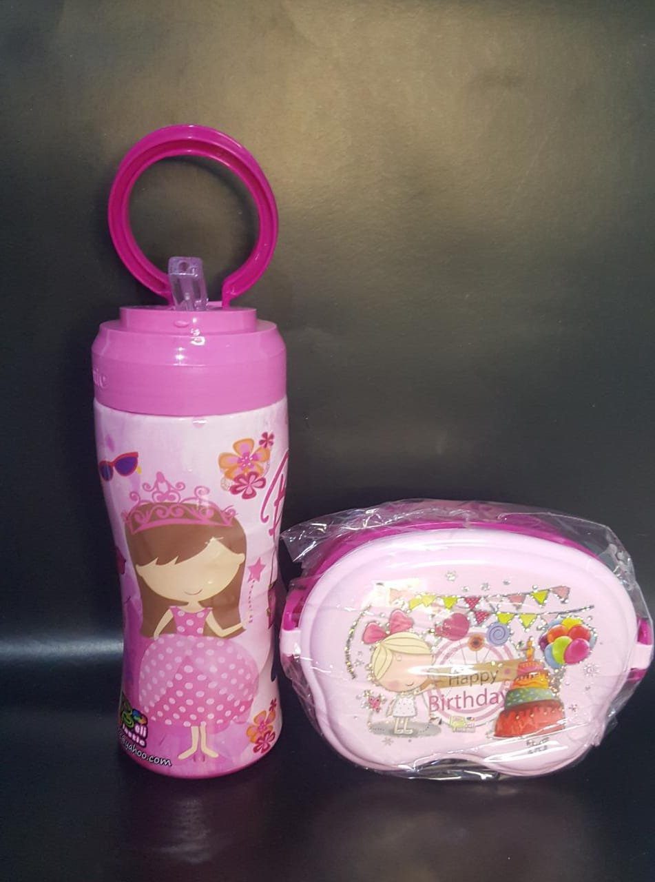 Water Bottle & Lunch Box Combo: Hydrate & Nourish: - Image 2