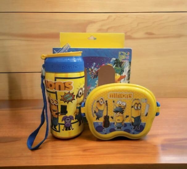 2in1 DEAl! LUNCH BOX WITH WATER BOTTLE FOR SCHOOL KIDS - Image 3