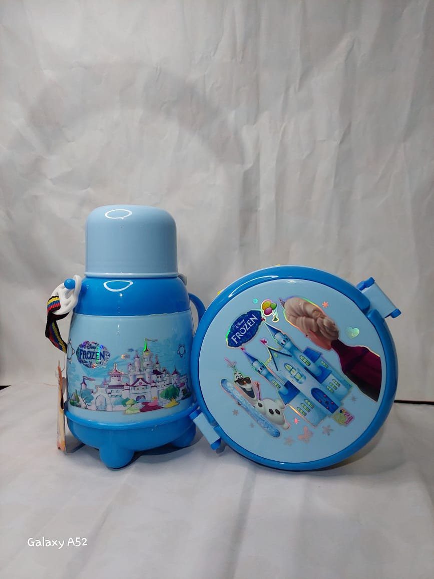 Double Duty Bottle: Insulated Water Bottle & Lunch Container Set
