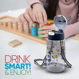 700ml Kids' Water Bottle - Plastic, BPA-Free, and Perfect for School
