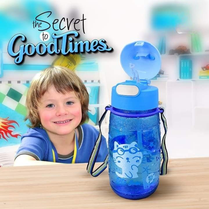 700ml Kids' Water Bottle - Plastic, BPA-Free, and Perfect for School - Image 2
